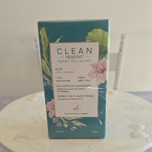 New Sealed CLEAN Reserve H2Eau Collection Amber Cashmere Amber Citrus